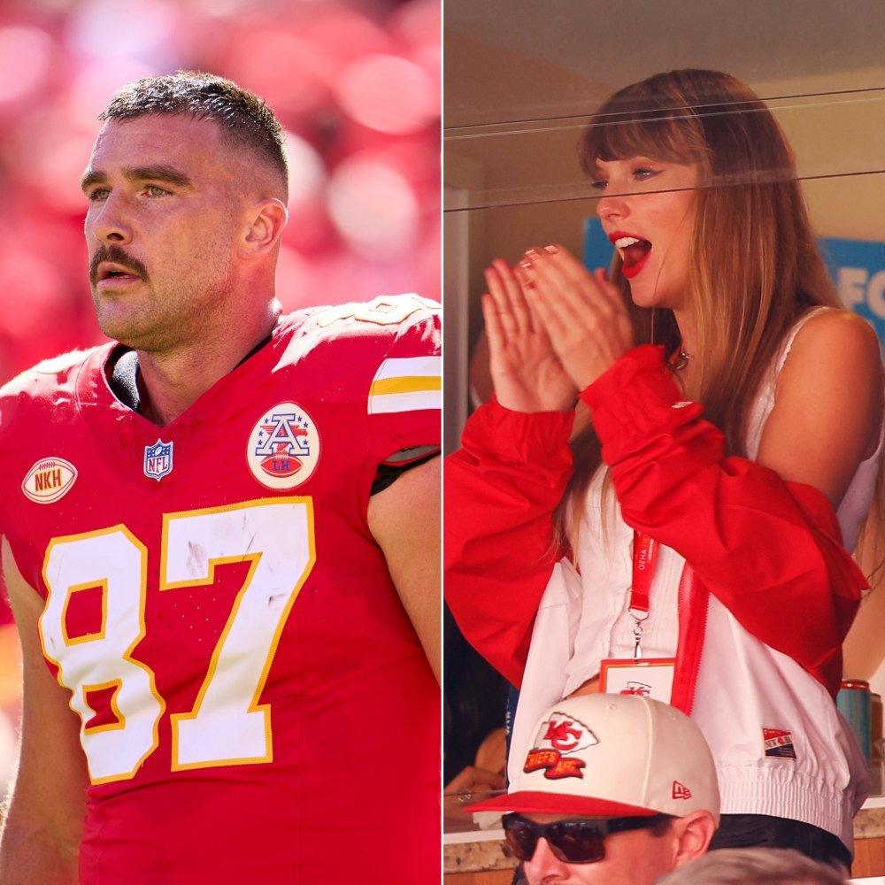 Travis Kelce Reacts to Having Taylor Swift at Chiefs vs. Jets Game
