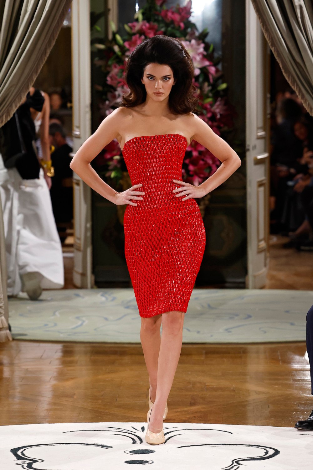 Paris, France. 26th June, 2023. Kendall Jenner walks the runway