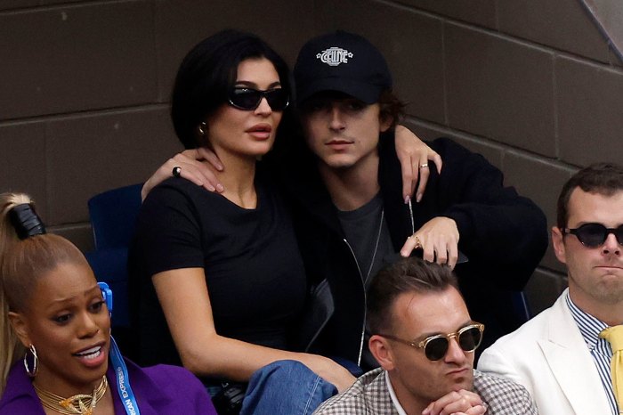Kylie Jenner and Timothee Chalamet Pack on PDA at US Open in New Photos ...