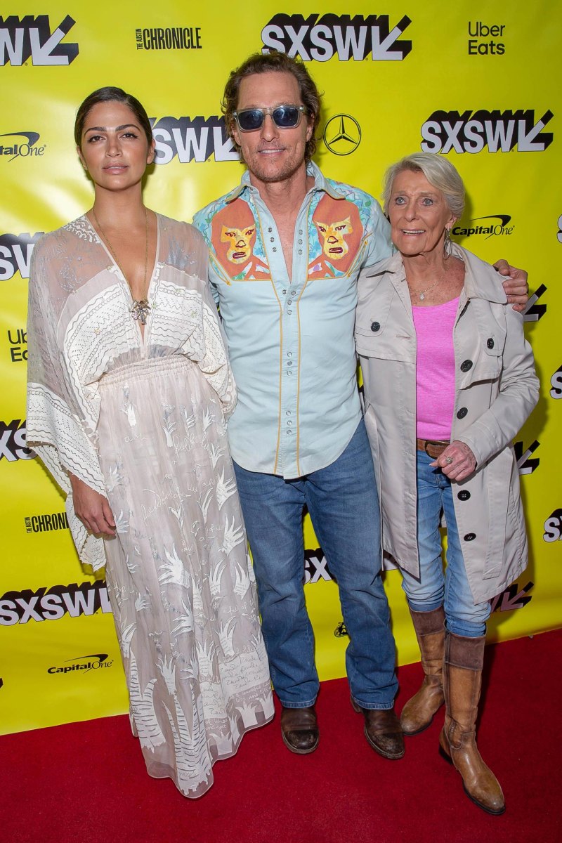 Matthew McConaughey Confirms His Mom Tested Wife Camila Alves We Are Big on Rites of Passage