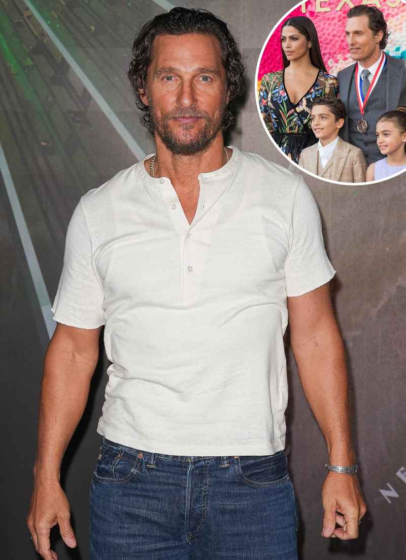 Matthew McConaughey Tells Not Good 1st Kiss to His Sons I Bled