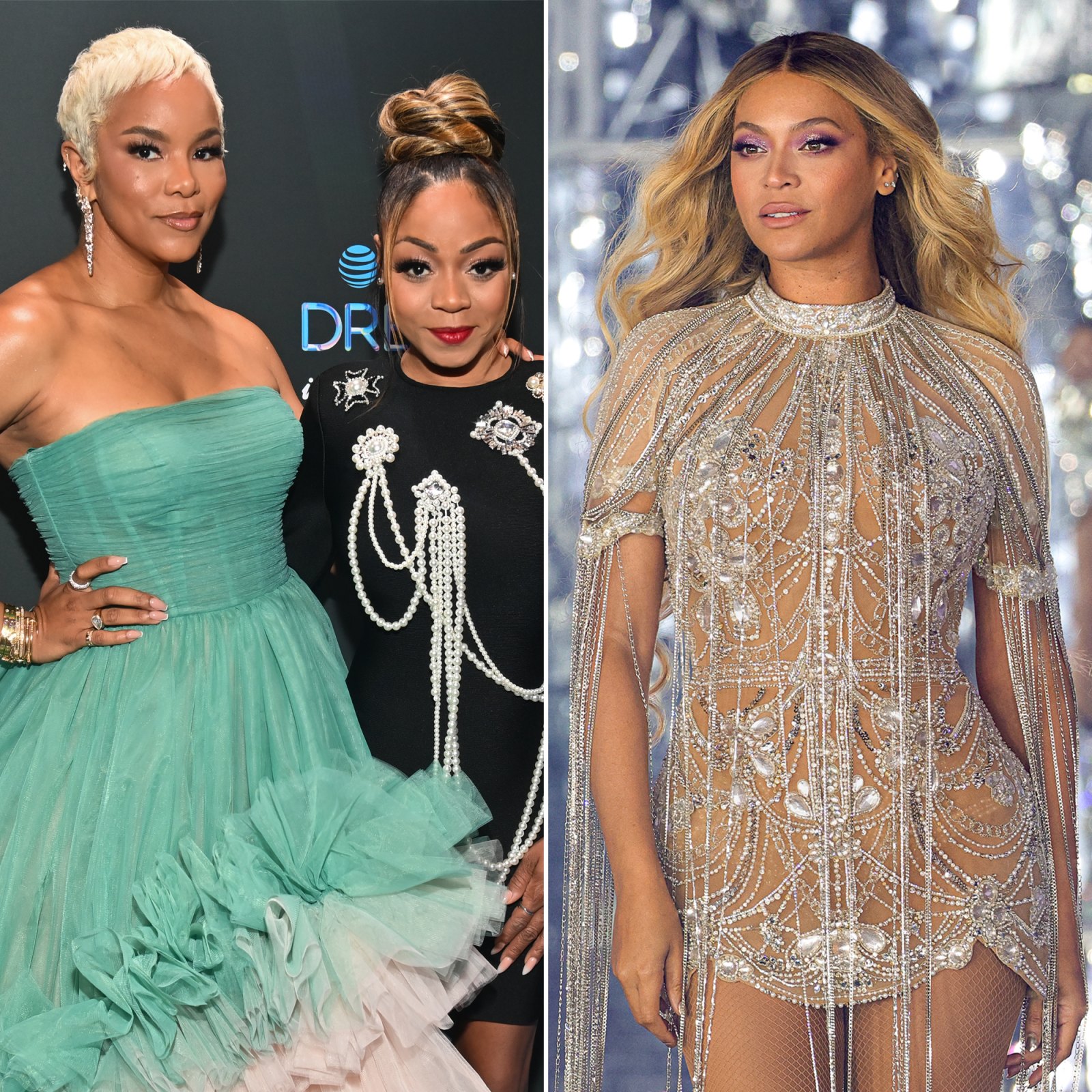 LaTavia Roberson, LeToya Luckett Support Beyonce at Houston Concert ...