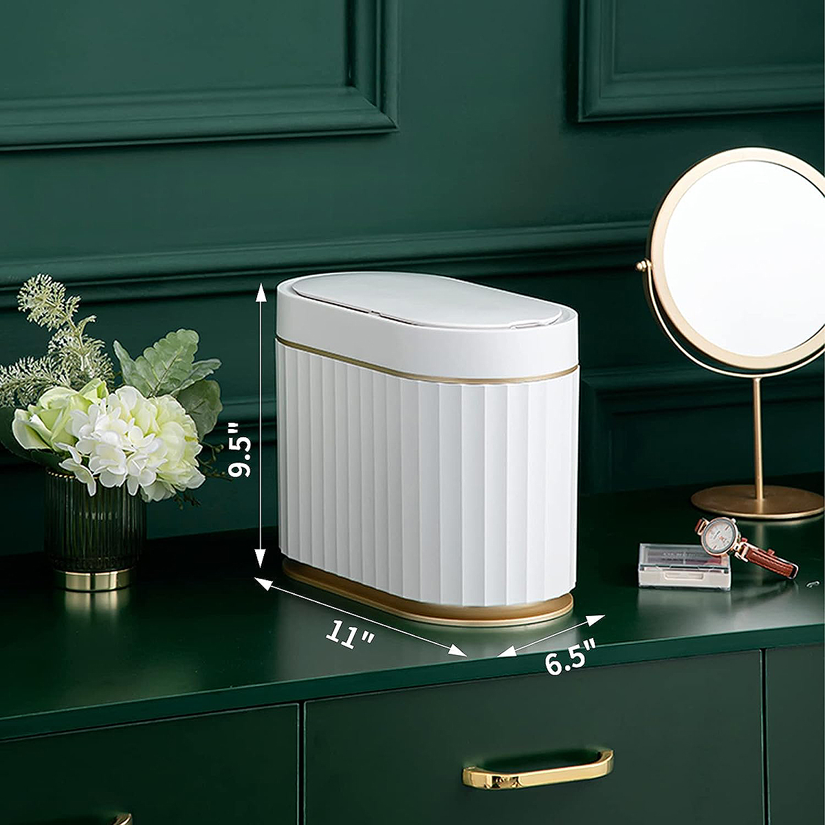 Keep Your Desk Clean and Chic With This Elpheco Mini Trash Can | Us Weekly