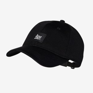 black baseball cap