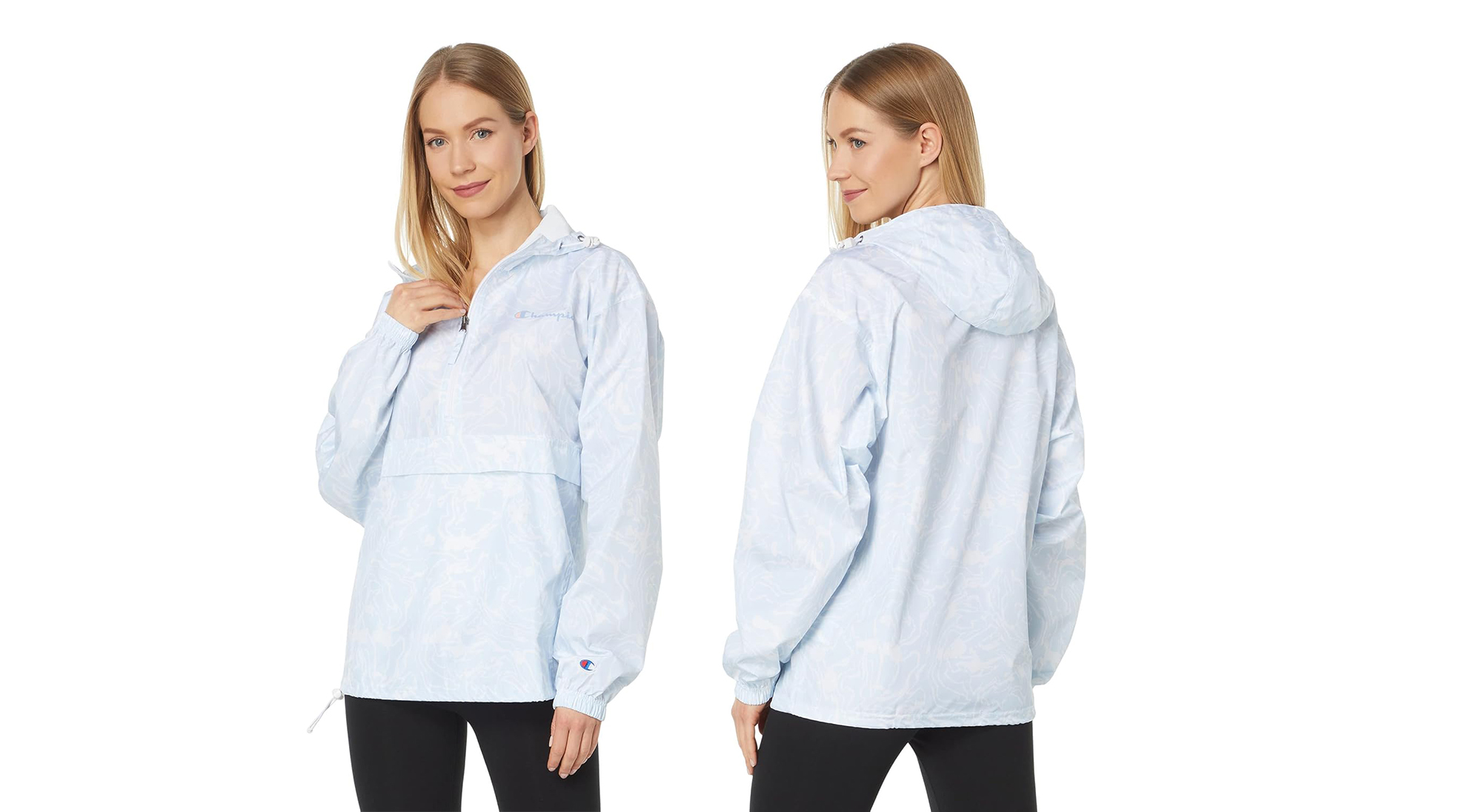 White champion deals windbreaker womens