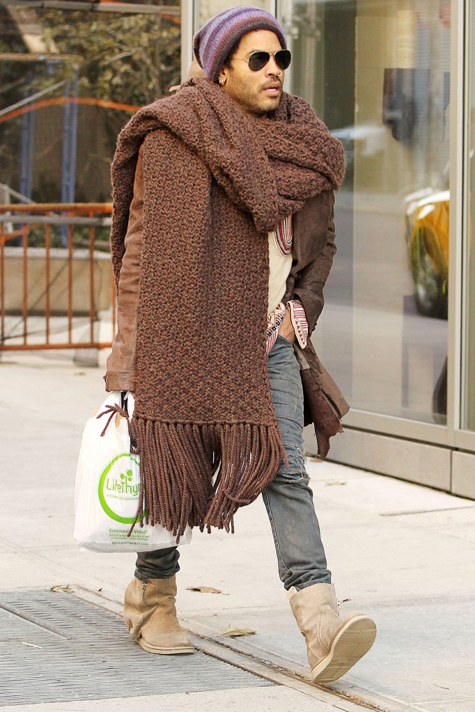 Lenny Kravitz Revives His Famous Scarf’ for Fall 2024: ‘Here We Go Again’