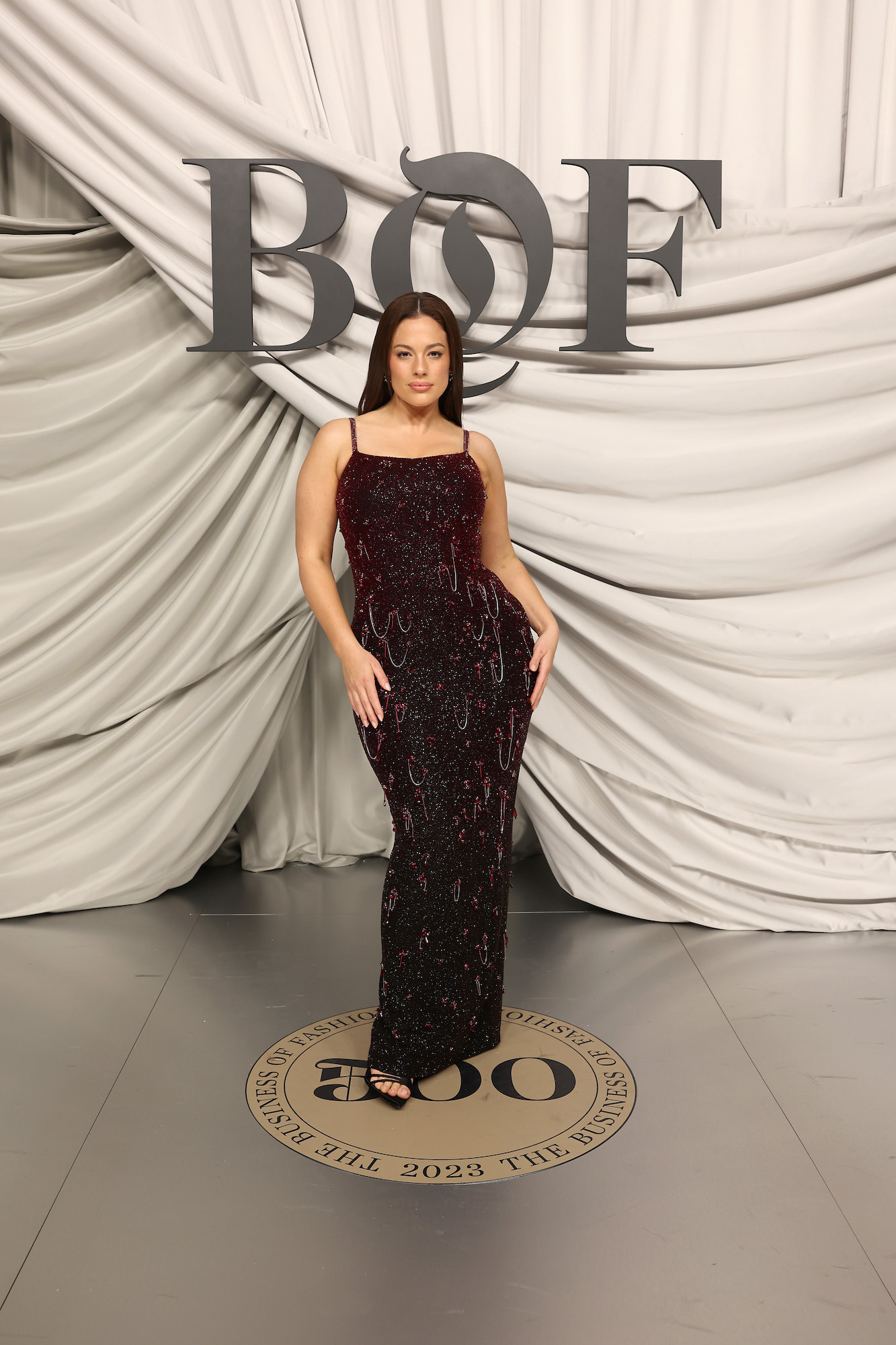 Supermodel Ashley Graham had a facial before the Met Gala 2018