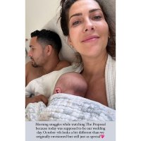 Becca Kufrin, Thomas Jacobs Snuggle Son Benson on Original Wedding Day ...