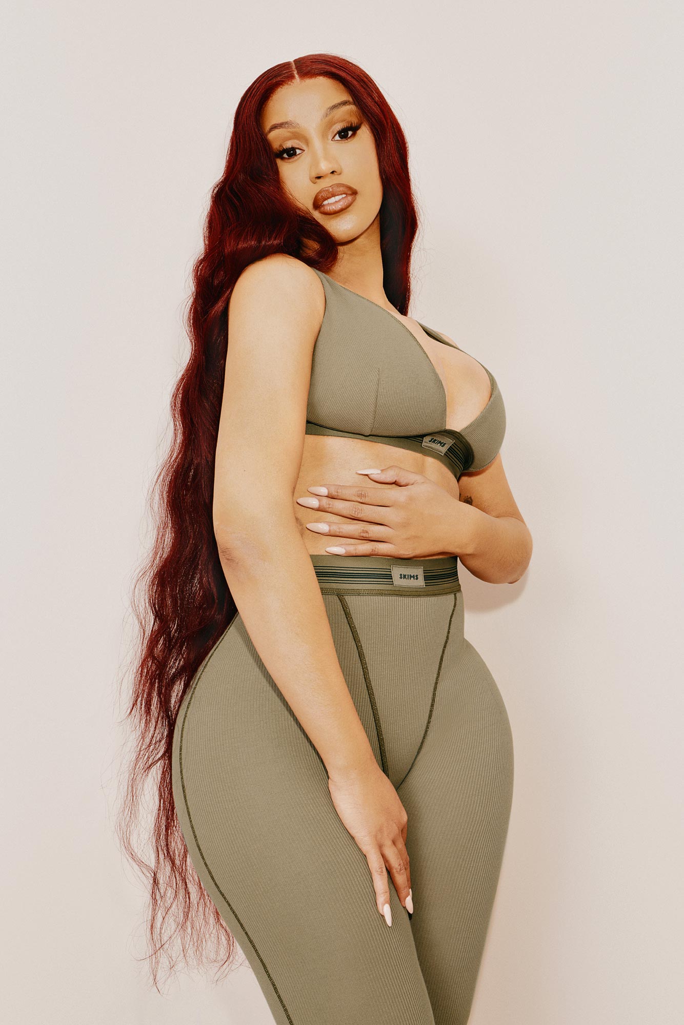 Kim Kardashian unveils Skims maternity shapewear range