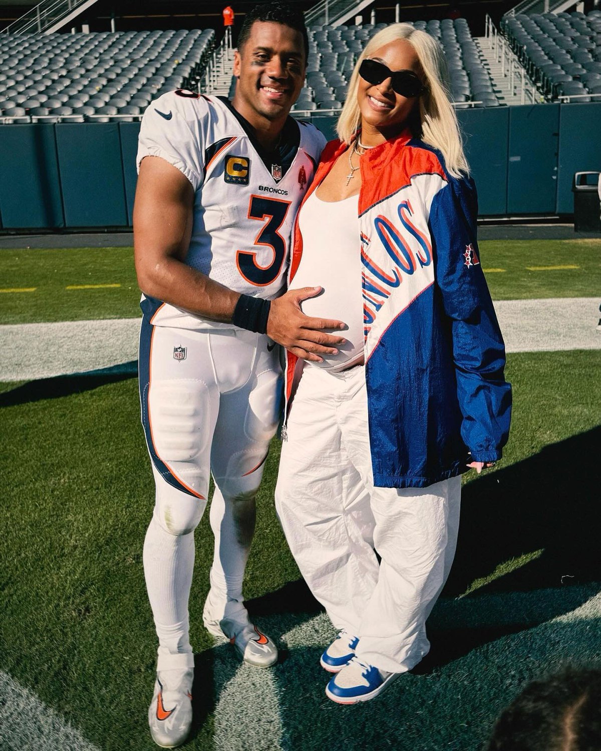 Denver Broncos Russell Wilson and Wife Ciara to Welcome New Baby