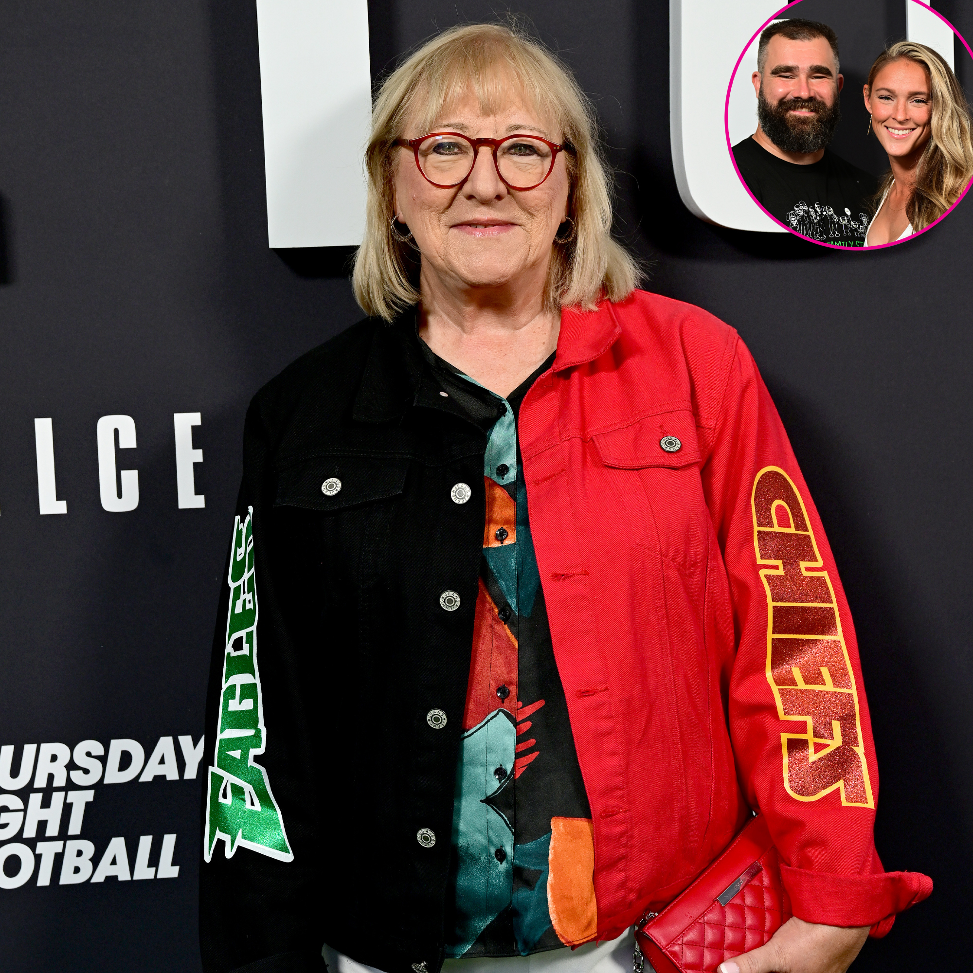 Travis Kelce Called Out Jason for Blaming Red Carpet Look on Wife