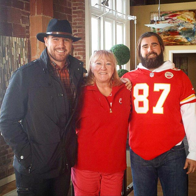 The Endearing Bond Between Donna Kelce and Her NFL-Star Sons, Travis and Jason Kelce