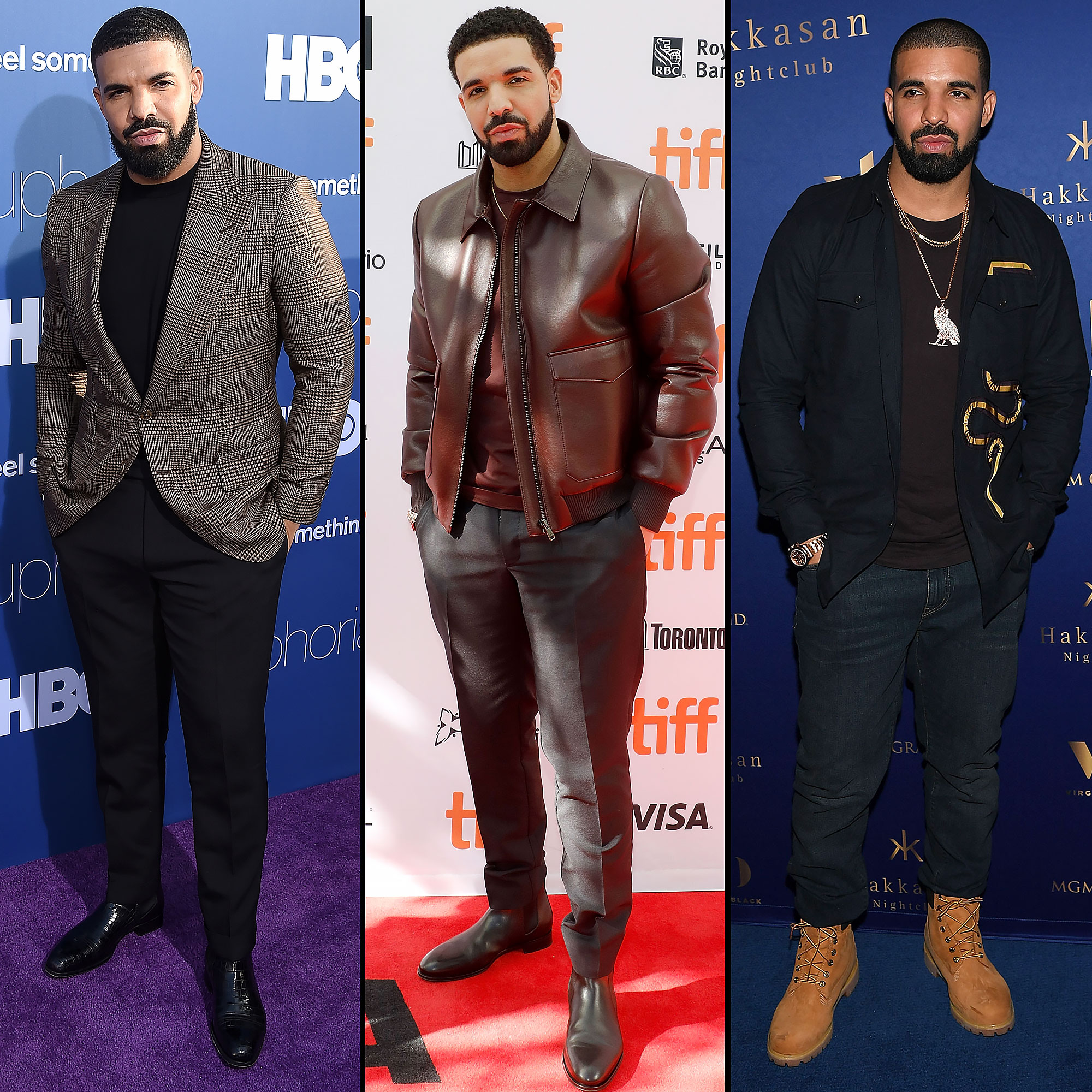 Drake s Best Outfits Through the Years Us Weekly