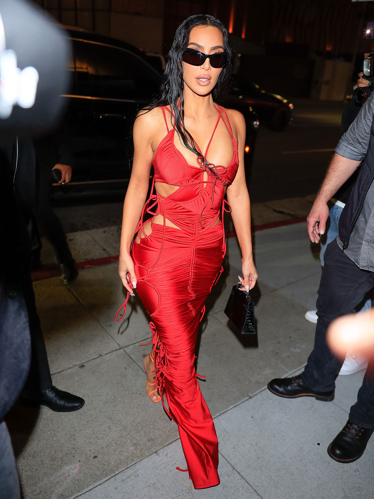 Every Detail About Kim Kardashian's Balenciaga Birthday Dress | Us Weekly