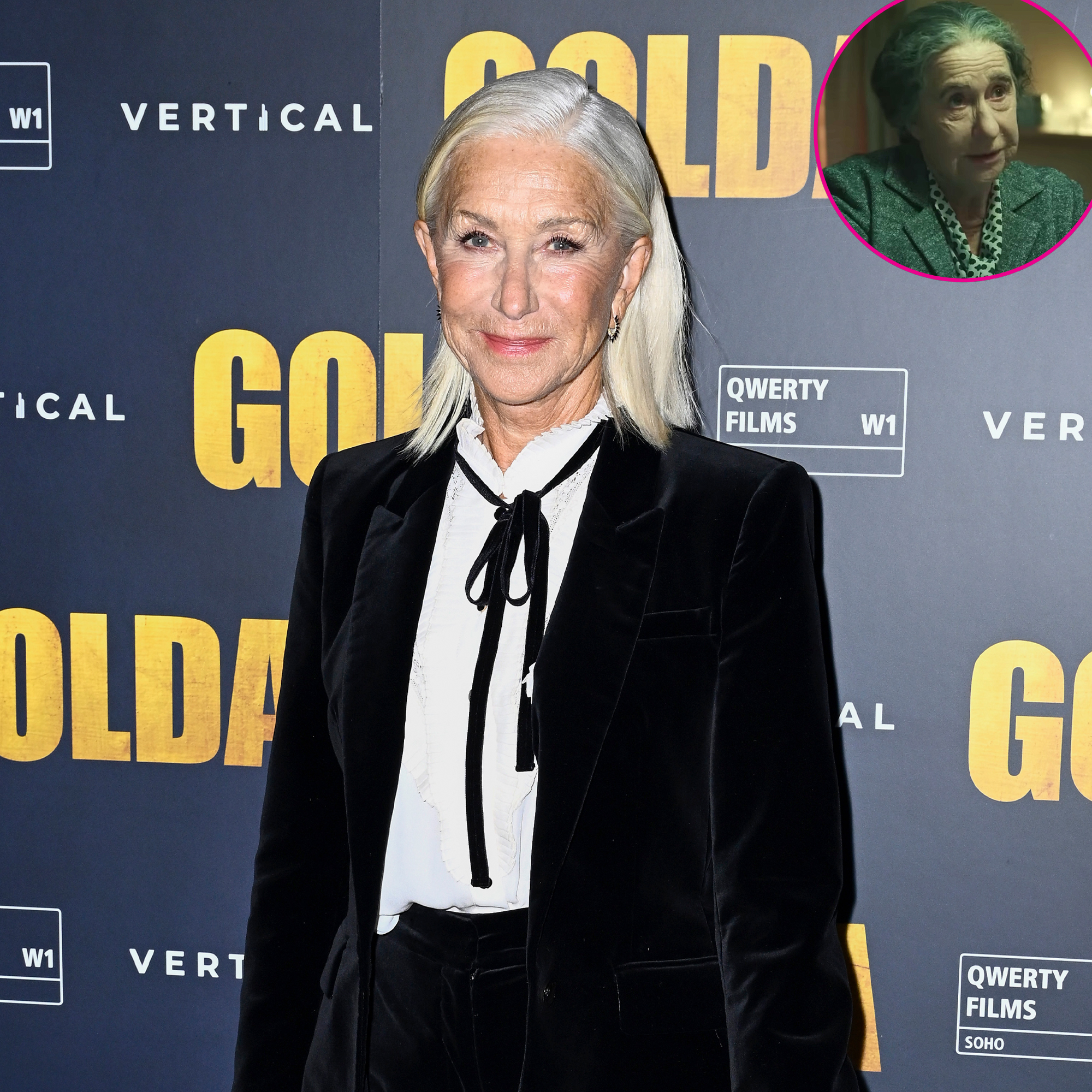 Helen Mirren plays Golda Meir in a new film. The two are also