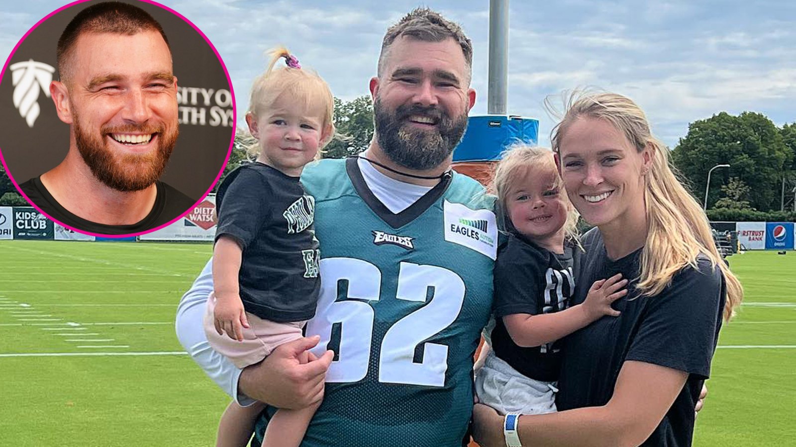 Jason Kelce Says Kylie and Kids Can 'Sometimes' Root for Travis' Team | Us Weekly
