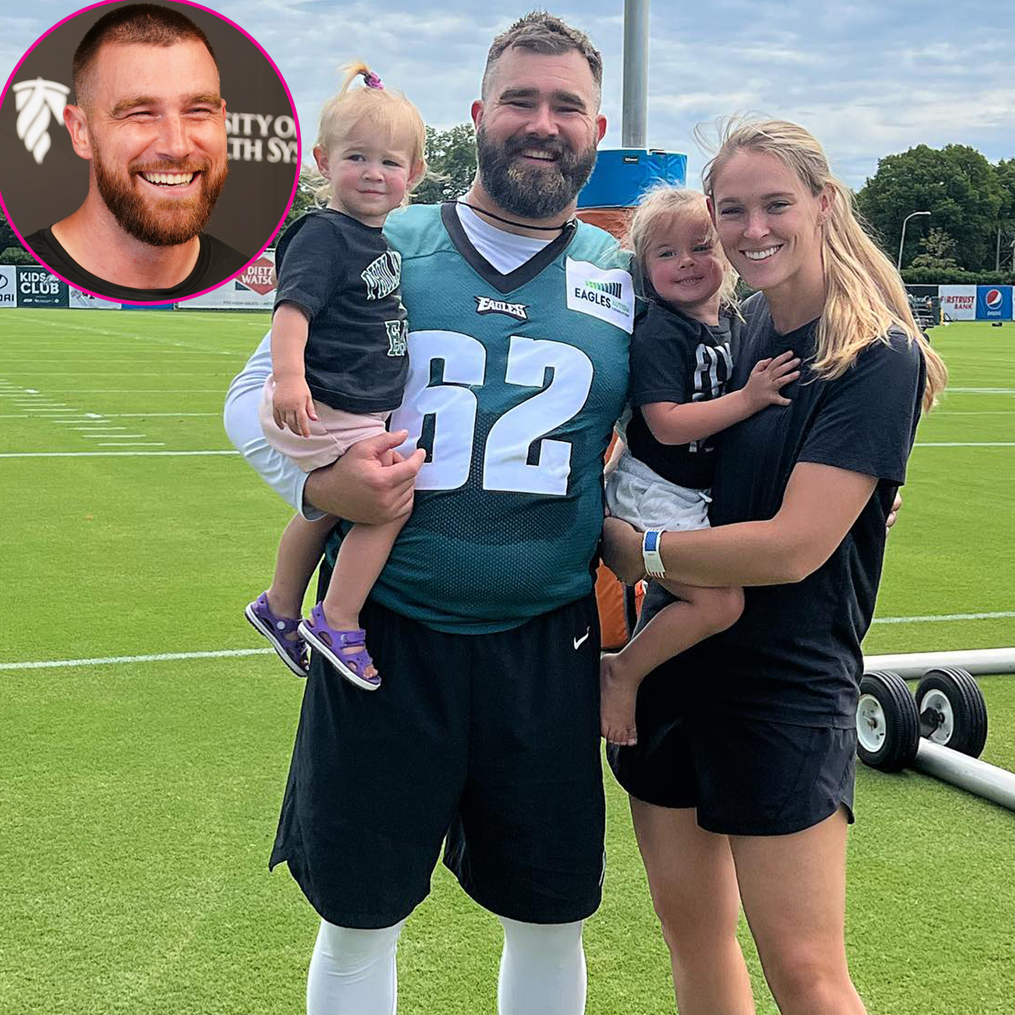 Why Jason Kelce Approves of His Family Rooting for Travis Kelce's Team