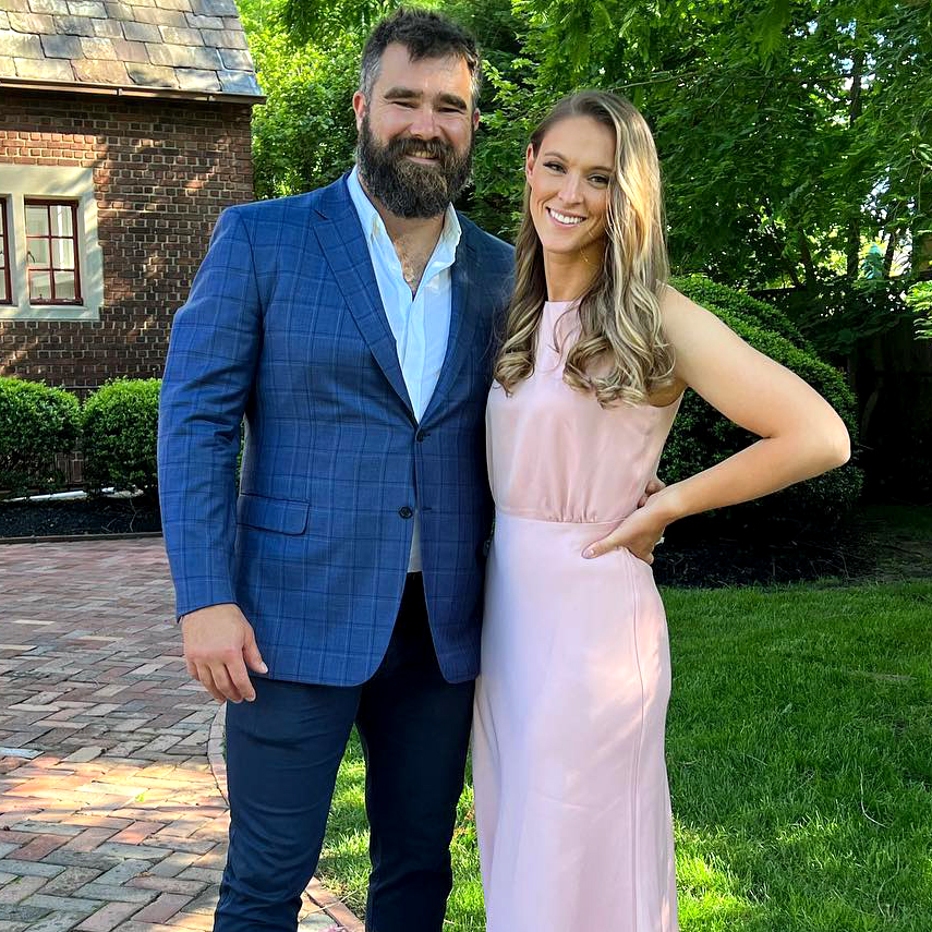 Kylie Kelce Helped Get Jason 'Out of the House' for Phillies Game | UsWeekly