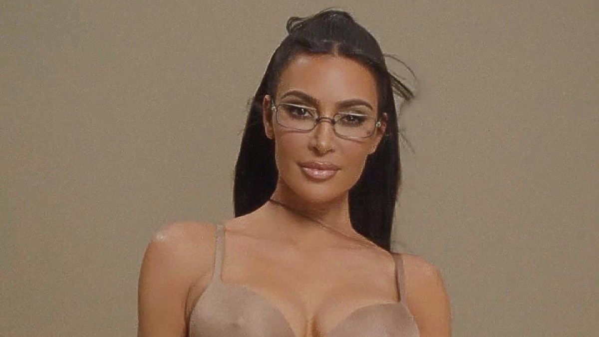 Kim Kardashian attempts to cover up nipples in see-through black