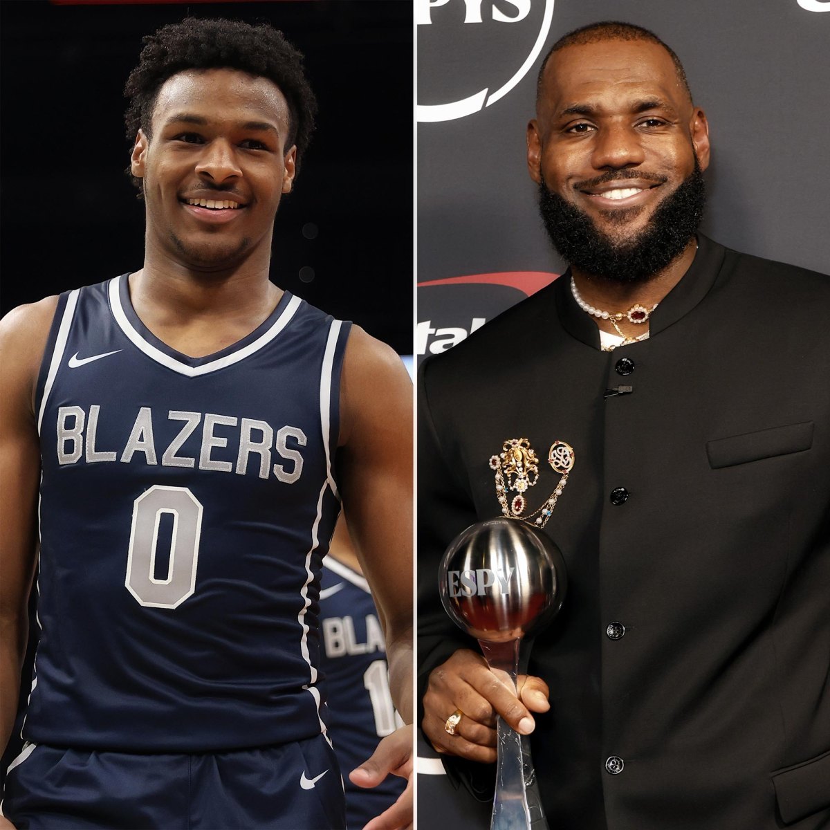 Unsurprisingly, Bronny James lists LeBron’s dad as his favorite player of all time 694