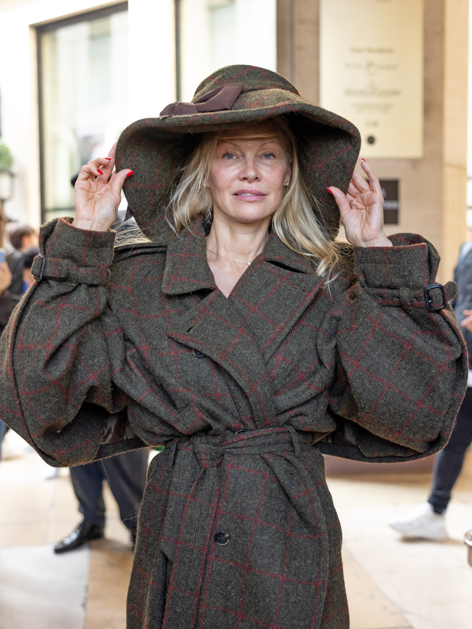 Pamela Anderson Goes Makeup-Free Throughout Paris Fashion Week | Us Weekly