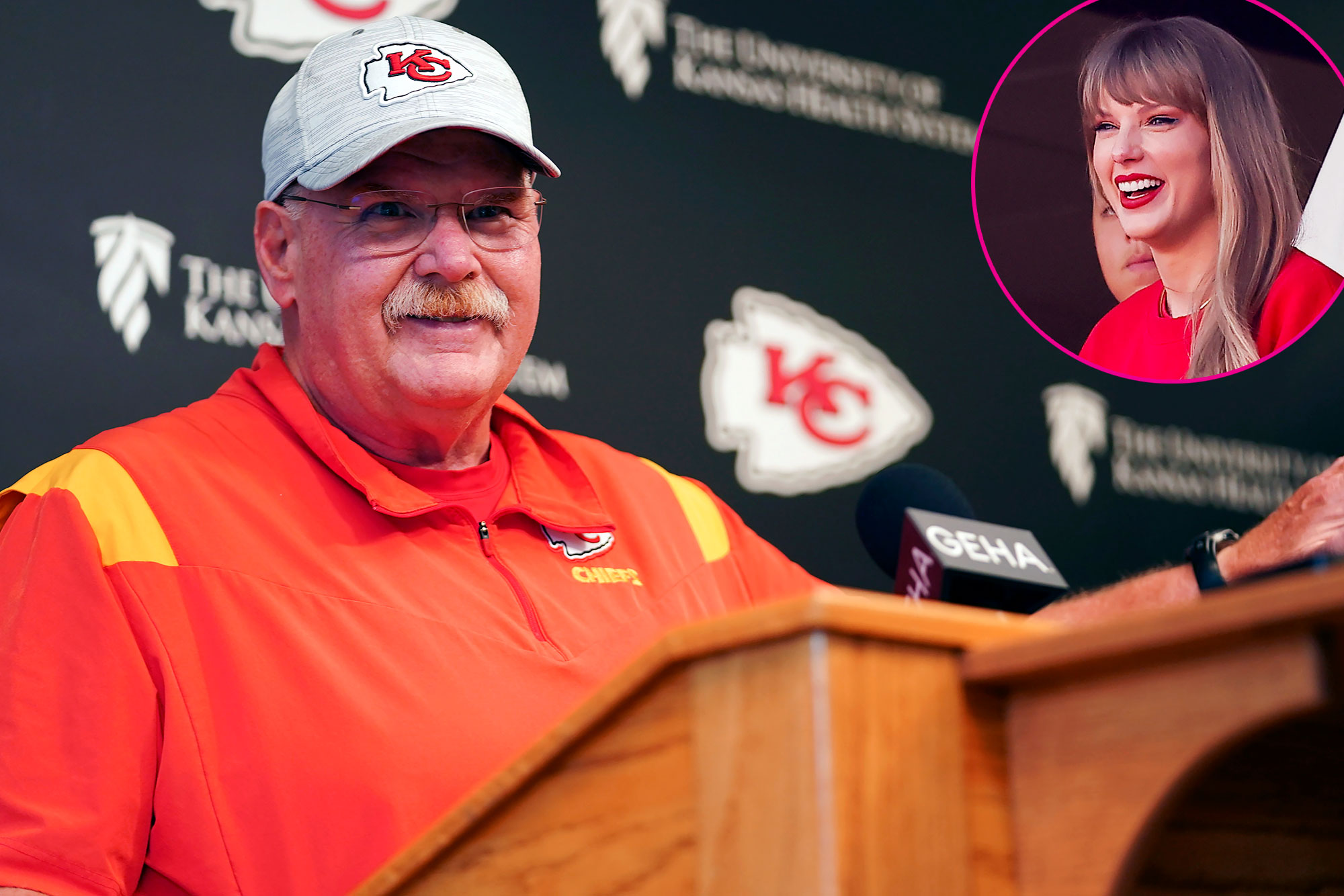 Coach Andy Reid Reacts to Taylor Swift's Attendance at Chiefs Games | Us  Weekly