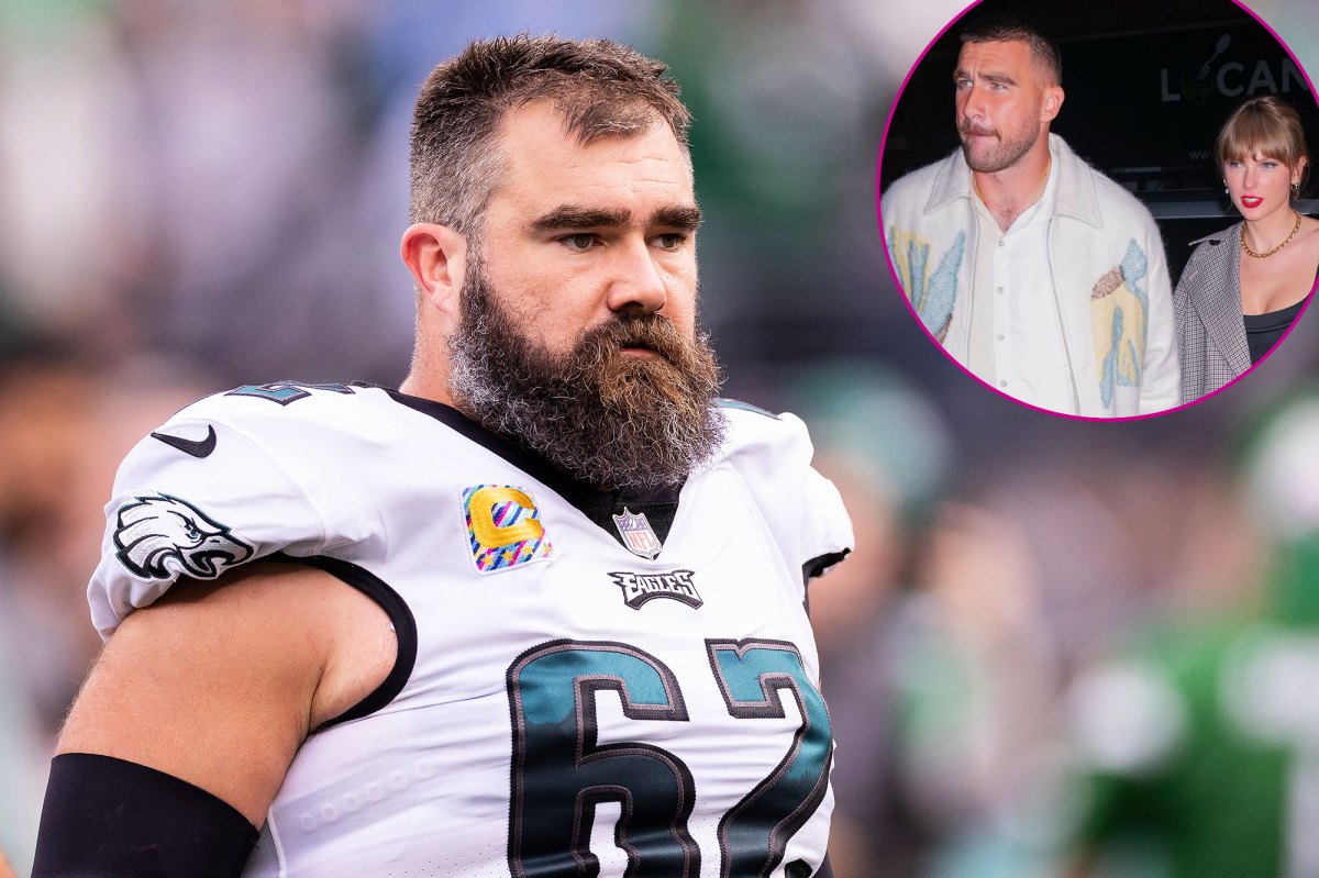 Jason Kelce Causes Mass Confusion About Taylor Swift and Travis