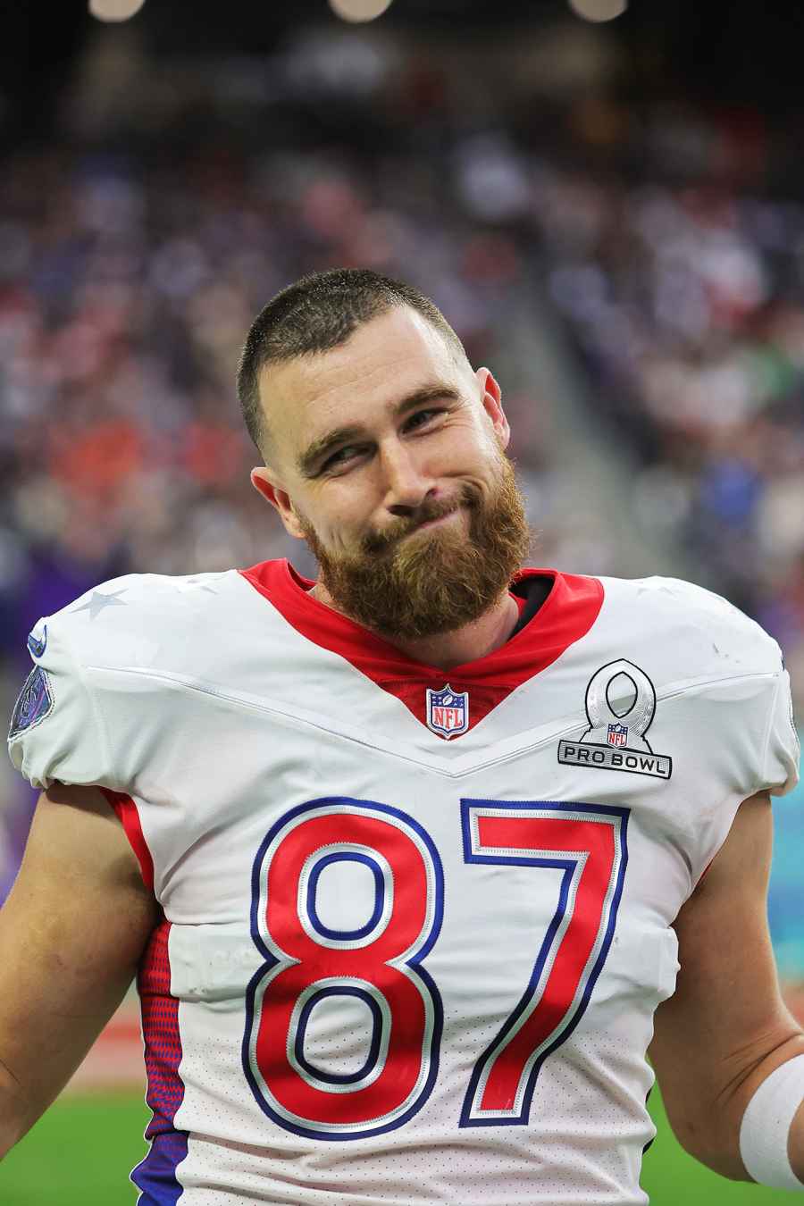 Travis Kelce Facial Hair Through the Years