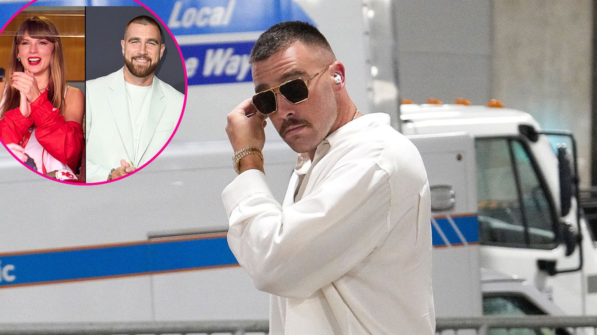 Buy the Denim Jacket Travis Kelce Wore as a Nod To Taylor Swift