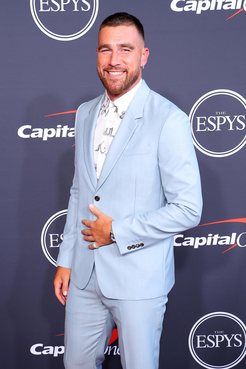 Travis Kelce Takes At Least 3 Hours to Pick An Outfit Before Heading into Chiefs Locker Room 501