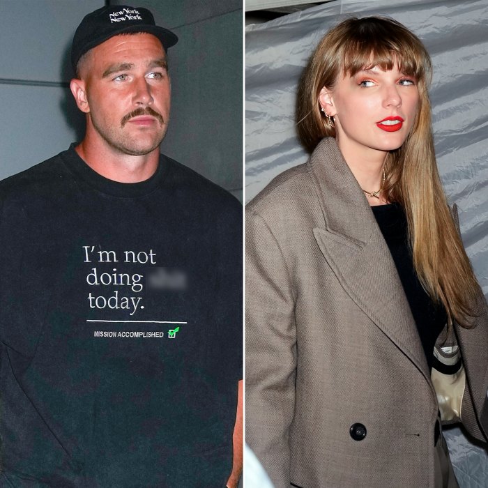 Taylor Swift Travis Kelce I'm Just Here For Taylor T-shirt