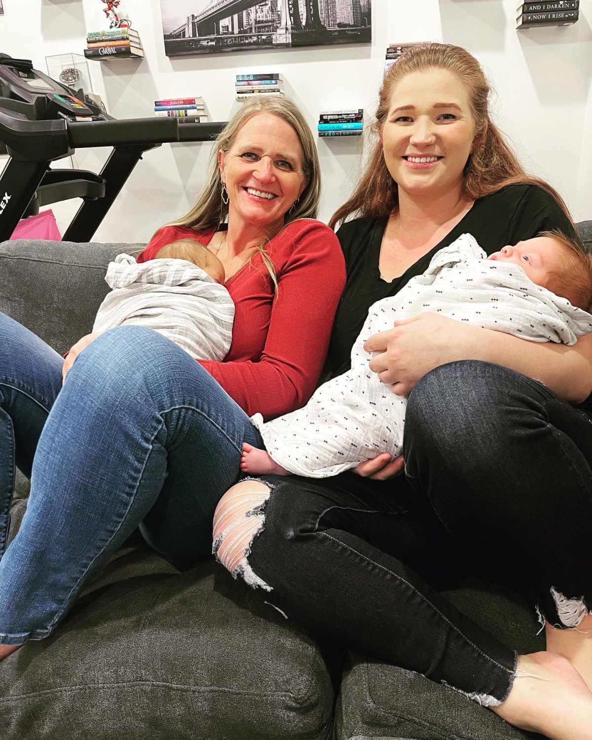 Grandmother Christine Brown Introduces Mykelti's Twin Sons