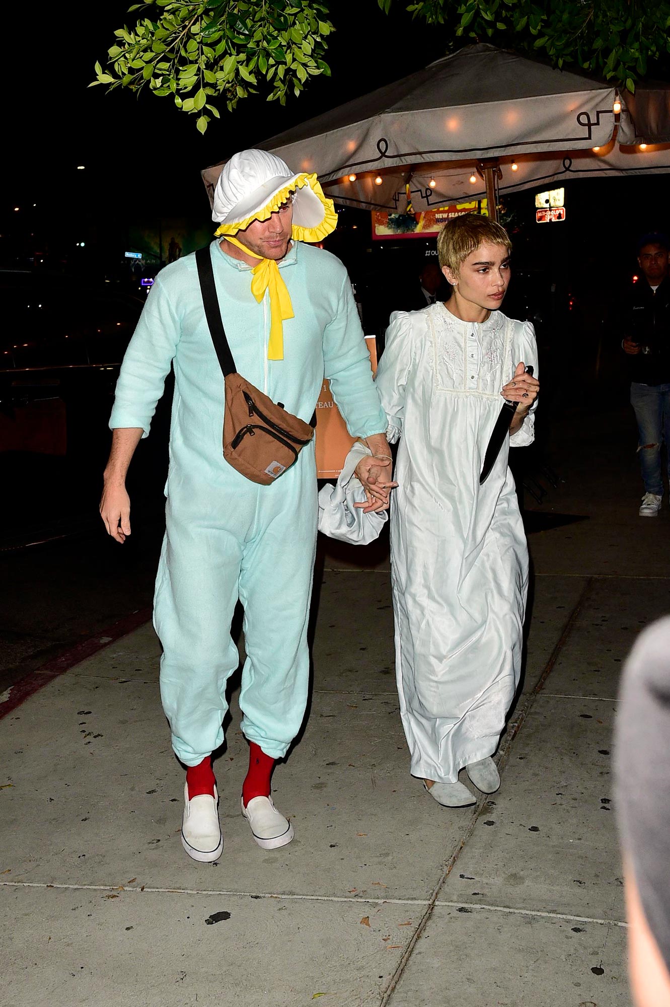 Zoe Kravitz and Channing Tatum Nail Halloween with their Epic 'Rosemary