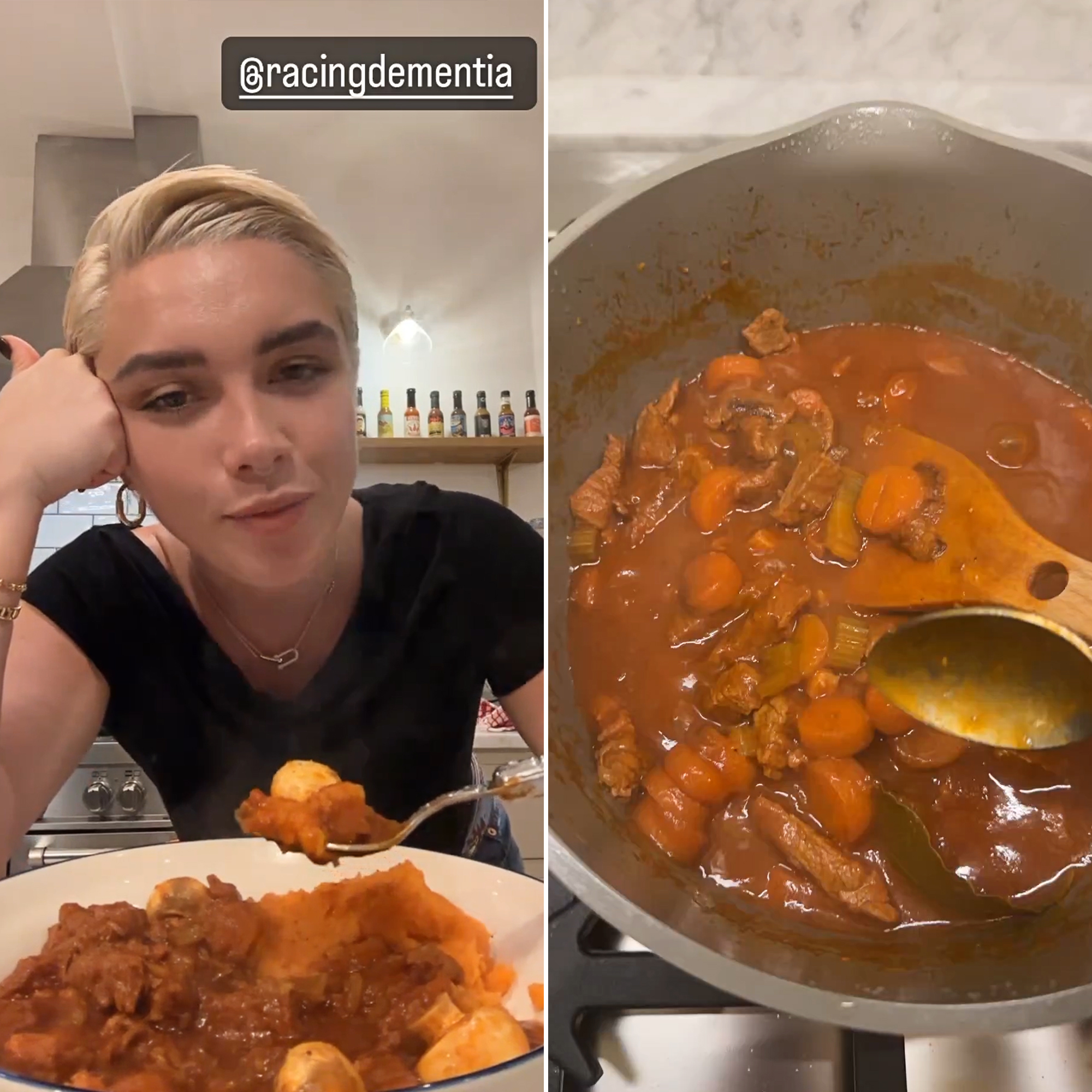 All of Florence Pugh's 'Cooking With Flo' Dishes