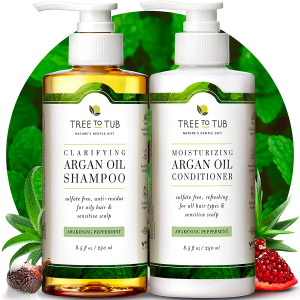 Tree to Tub shampoo and conditioner