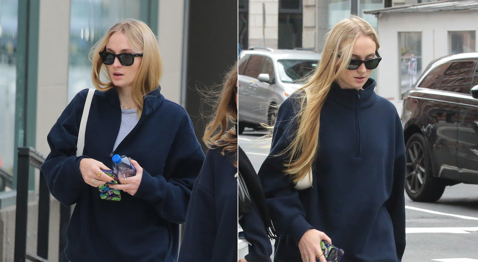 Sophie Turner Wore a Half-Zip Sweatshirt — Get the Look | Us