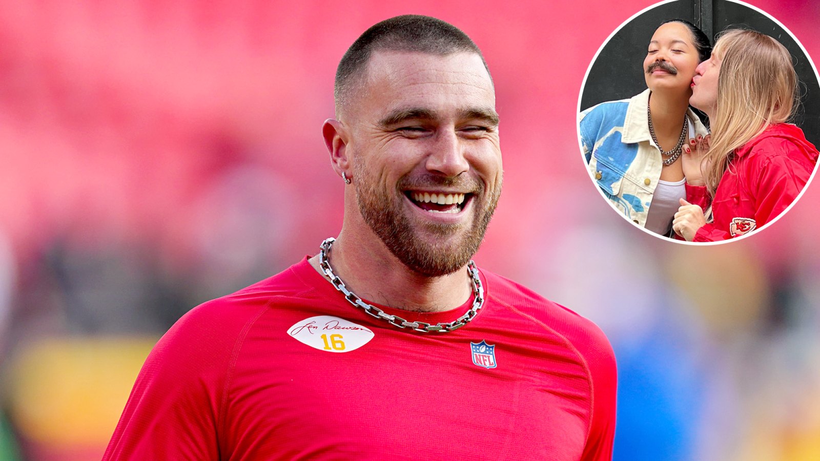 Travis Kelce Reacts to Halloween Costumes of Himself and Taylor Swift