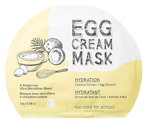 egg cream mask