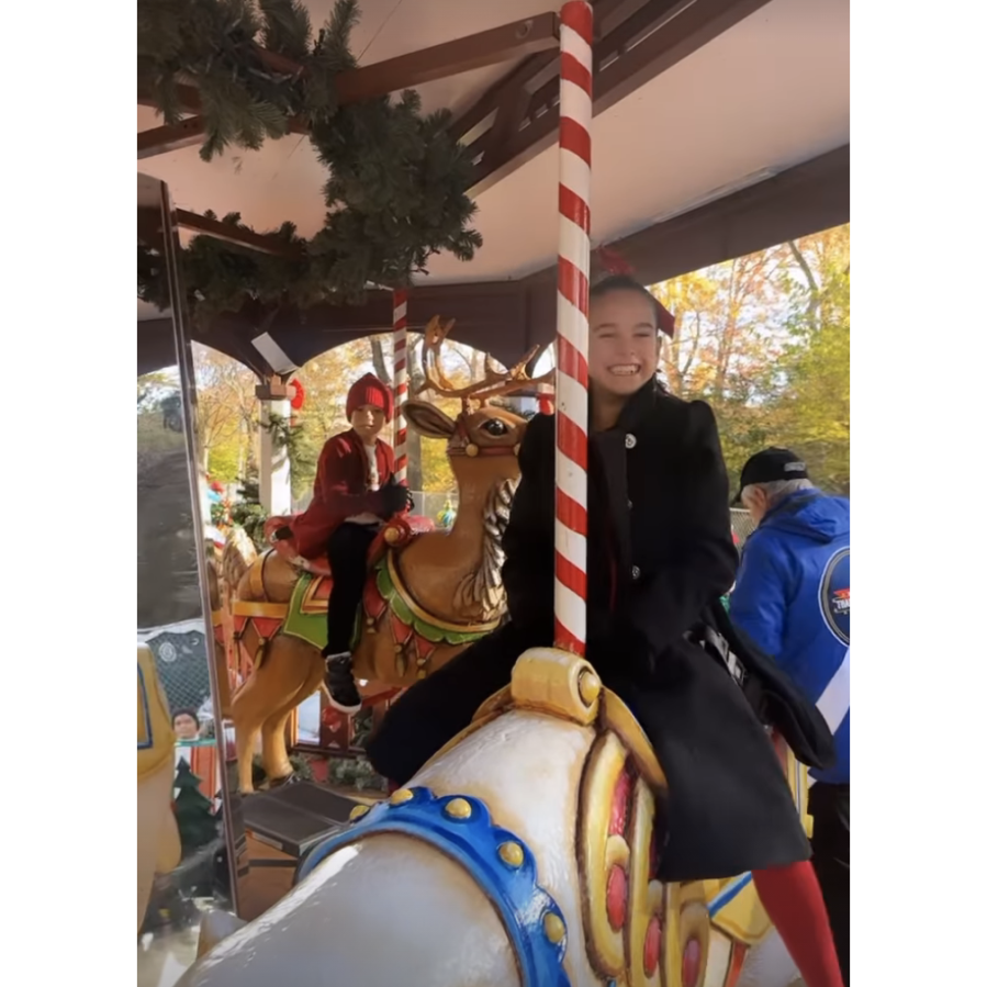 JJD s kids on the carousel