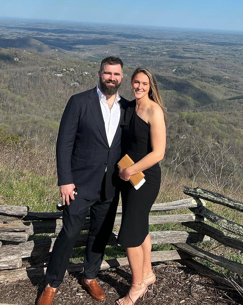 Cronograma de relacionamento de Jason Kelce e esposa Kylie Kelce dos Eagles