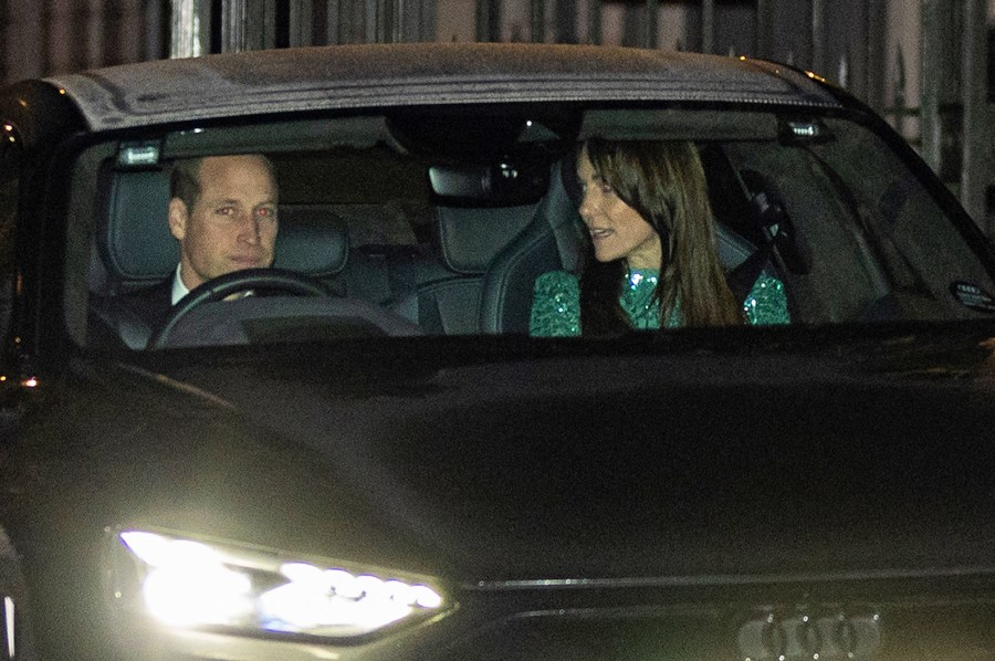 Prince William and Princess Kate Are All Smiles After Attending King Charles Birthday Party