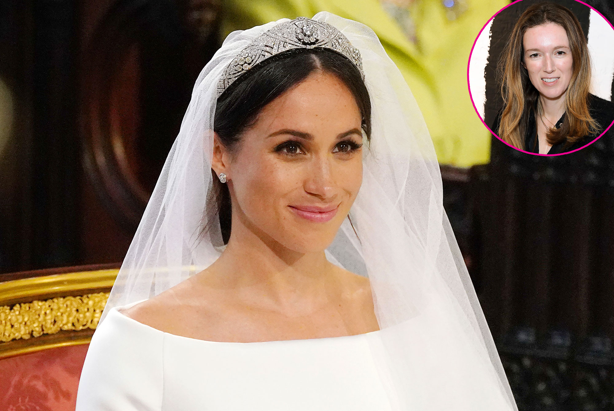 First Full Look at Meghan Markle's Givenchy Royal Wedding Dress - What Meghan's  Bridal Dress Looks Like and Details