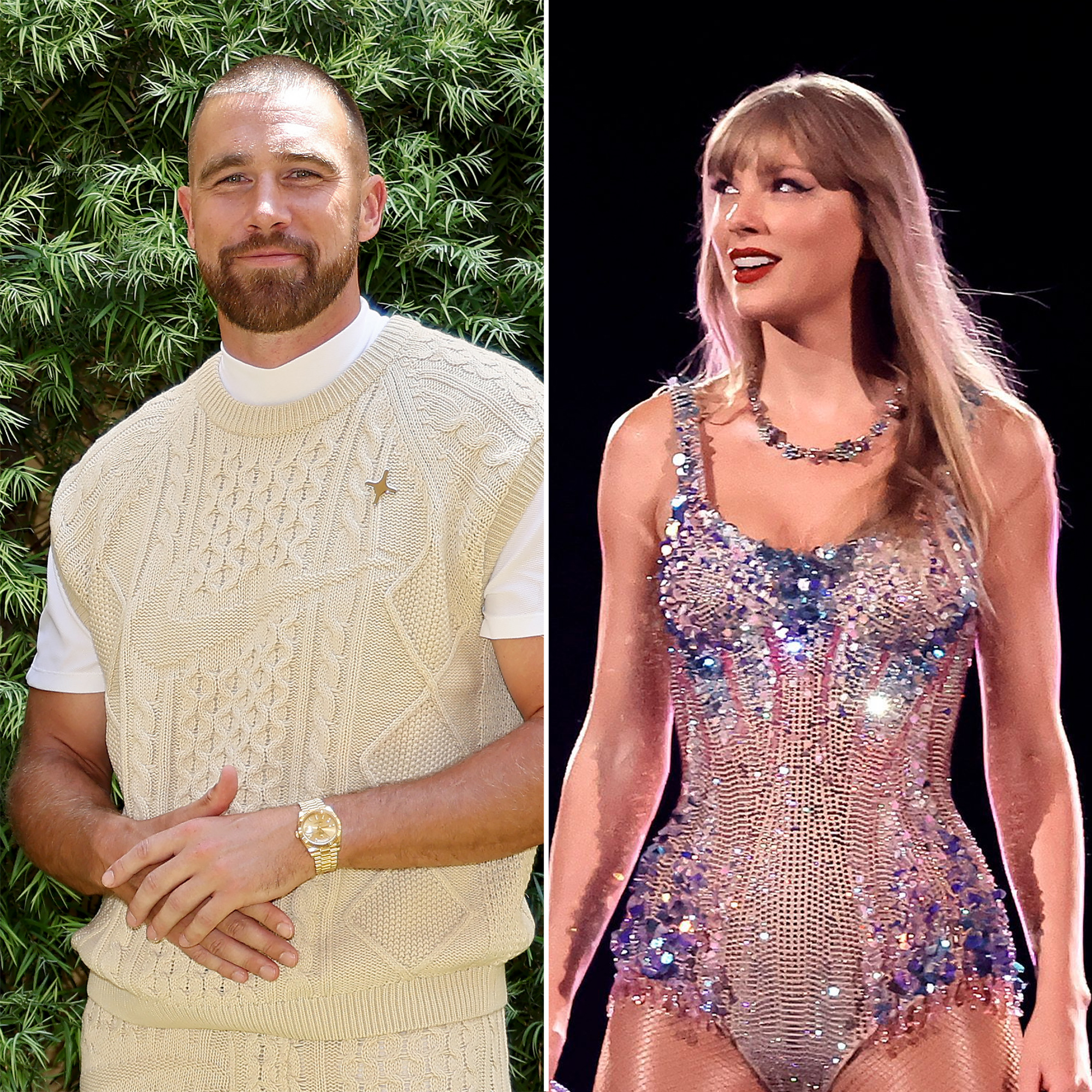 Travis Kelce Attends Taylor Swift's 'Eras Tour' in Argentina | Us Weekly