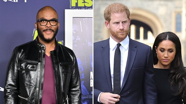 Tyler Perry Recalls How He Hid Prince Harry and Meghan Markle at His Home