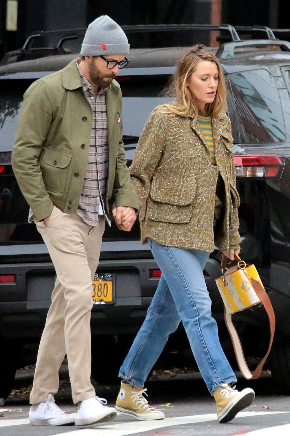 Blake Lively And Ryan Reynolds Hold Hands On New York City Stroll Us Weekly 