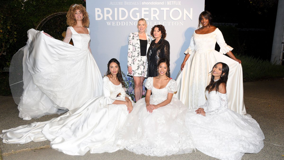 Allure Bridals Is Launching A line of Bridgerton-Inspired Wedding Dresses