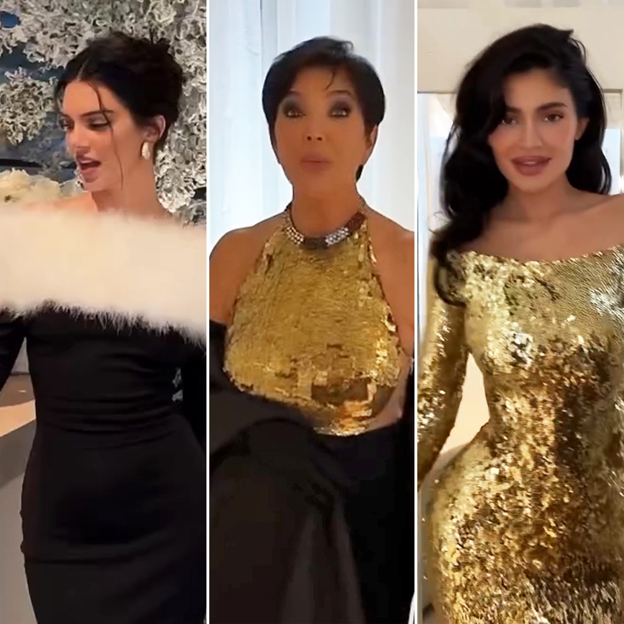 Inside the KardashianJenner Winter Wonderland Christmas Eve Party