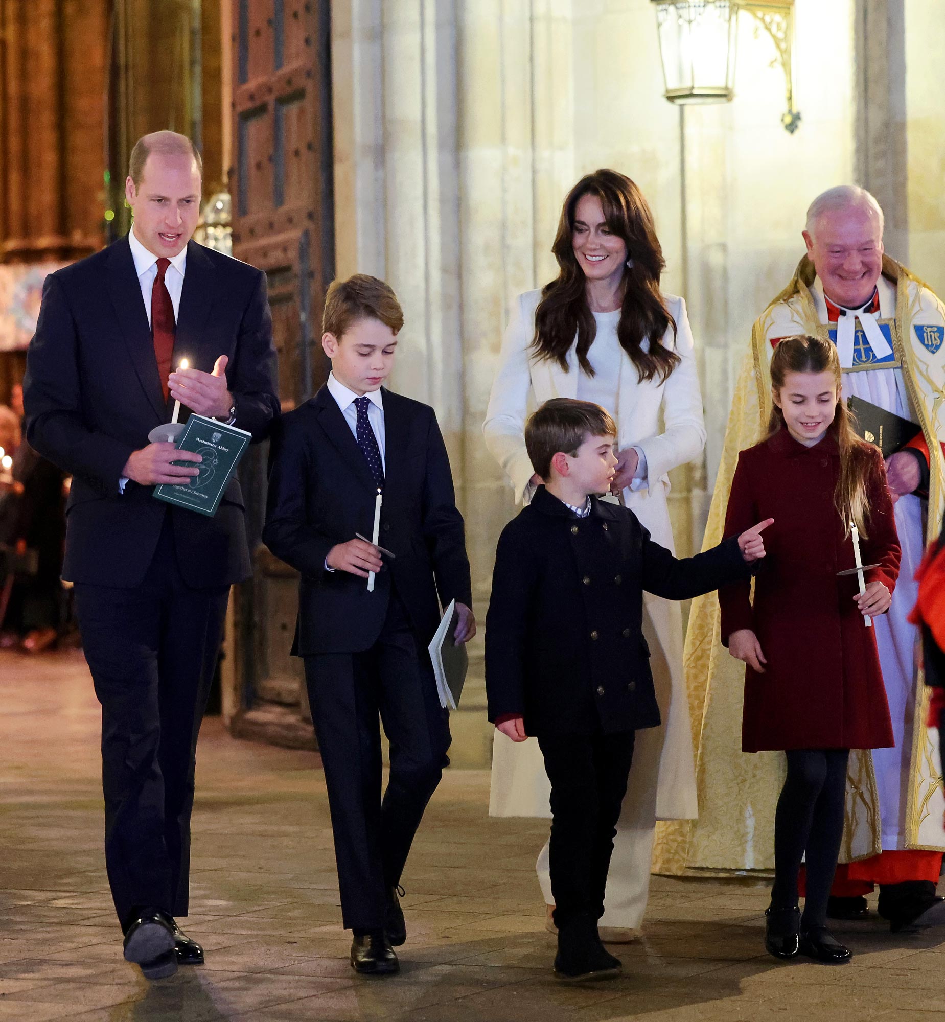 Prince William and Kate Middleton Share Festive Joy with Their 3