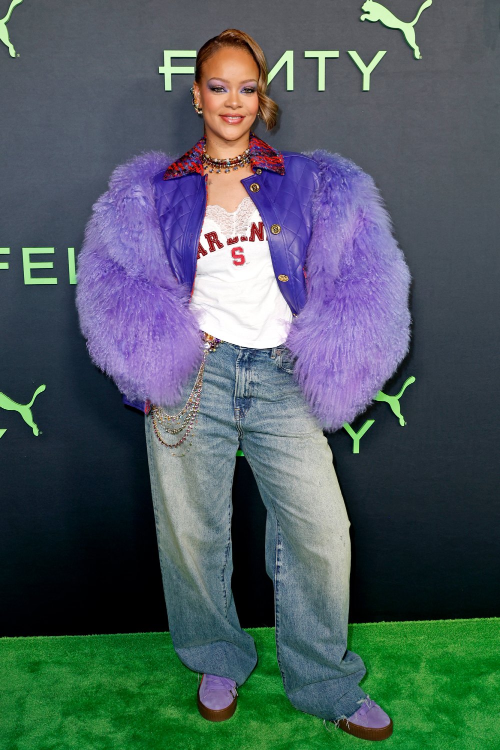 Rihanna Returns to Red Carpet to Celebrate Her Fenty x Puma Relaunch ...