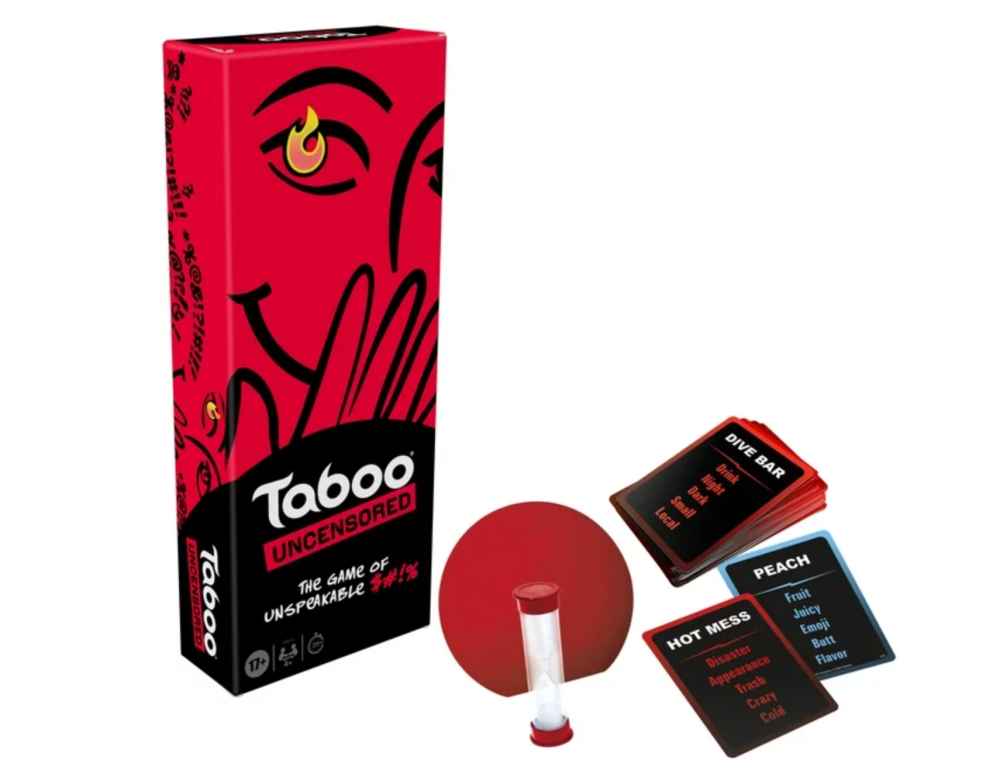 Taboo Uncensored Party Game for Adults Only